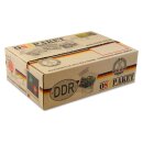 Ostpaket "Geschenkbox Echte Männer" inklusive DDR Aufkleber "Geboren in der DDR"