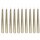 Spitzkerzen Leuchterkerzen lackiert pearl, 10 Stück, Größe ca. 22 x 240 mm, einzeln in Folie