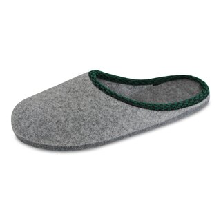 Walker Filzpantoffeln Grau mit Filzsohle Größe 41
