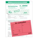 Kaufvertrag universal für gebrauchte Fahrzeuge 4-fach SD 10er Pack