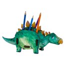 Werkhaus Stiftebox Dinosaurier Stegosaurus grün