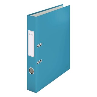 LEITZ 1062 Qualitäts-Ordner Cosy Soft-Touch - A4, schmal, blau matt