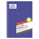 Avery Zweckform® 312 Meldeblock Erste Hilfe - A5, 50...