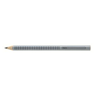 Faber-Castell Bleistift Jumbo Grip - HB, silber