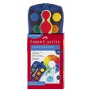 Faber-Castell CONNECTOR Farbkasten - 12 Farben, inkl....