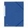 OXFORD Eckspannermappe TOPFILE+ - A4, Rückenschild, Karton, blau