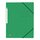 OXFORD Eckspannermappe TOPFILE+ - A4, Rückenschild, Karton, grün