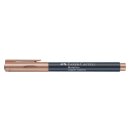 Faber-Castell Faserschreiber Metallics - 1,5 mm, copper...