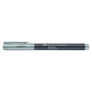 Faber-Castell Faserschreiber Metallics - 1,5 mm, ice ice blue