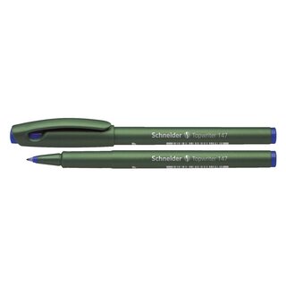Schneider Faserschreiber Topwriter 147 - 0,6 mm, blau