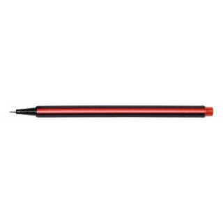 Q-Connect® Fineliner 0,4 dreieckig rot