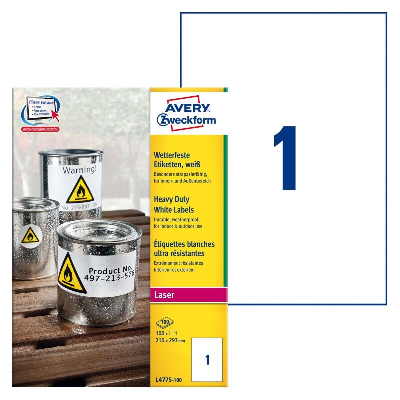 Hycodest - Etiquetas Adhesivas De 10 Mm, 20 Hojas De 1 A 100 Números
