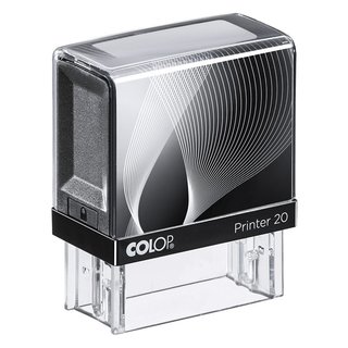 Printer 20 Adressstempel - Automatikstempel schwarz