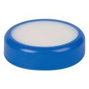Q-Connect® Markenanfeuchter, blau, Ø 85 mm