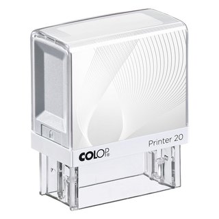 Printer 20 Adressstempel - Automatikstempel grau