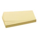 Franken Moderationskarte - Rechteck, 205 x 95 mm, gelb,...