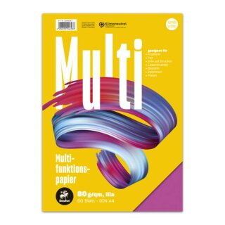 Staufen® Multifunktionspapier 7X PLUS - A4, 80 g/qm, lila, 50 Blatt