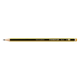 Staedtler® Noris® Bleistift 120, 2B, gelb- schwarz