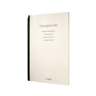 CONCEPTUM Notizheft Conceptum flex Besprechungsnotizen - A4, 92 Seiten