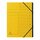 EXACOMPTA Ordnungsmappe - 12 Fächer, A4, Karton, gelb