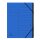 EXACOMPTA Ordnungsmappe - 7 Fächer, A4, Karton, blau