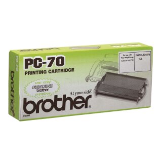 Brother® Original Brother Thermo-Transfer-Rolle mit Kassette (27717,PC-70)