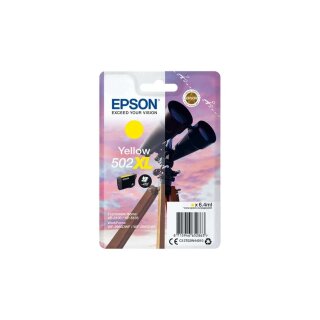 EPSON® Original Epson Tintenpatrone gelb (C13T02W44010,T02W440,502XL,T02W4,T02W44010)