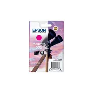 EPSON® Original Epson Tintenpatrone magenta (C13T02V34010,T02V340,502,T02V3,T02V34010)