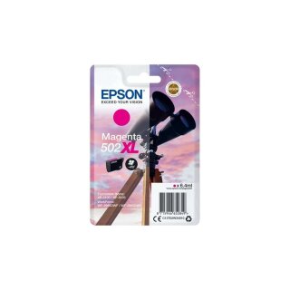 EPSON® Original Epson Tintenpatrone magenta (C13T02W34010,T02W340,502XL,T02W3,T02W34010)