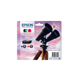 EPSON® Original Epson Tintenpatrone MultiPack Bk,C,M,Y (C13T02V64010,T02V640,502,T02V6,T02V64010)