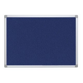 Q-Connect® Pinntafel Filz - 90 x 60 cm, blau