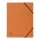 EXACOMPTA Sammelmappe - A4, 355 g/qm, Gummizug, orange