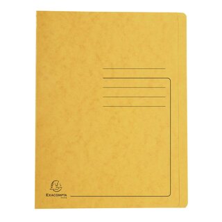 EXACOMPTA Schnellhefter - A4, 350 Blatt, Karton, 355 g/qm, gelb