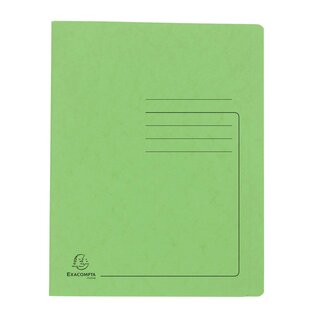EXACOMPTA Schnellhefter - A4, 350 Blatt, Karton, 355 g/qm, lindgrün