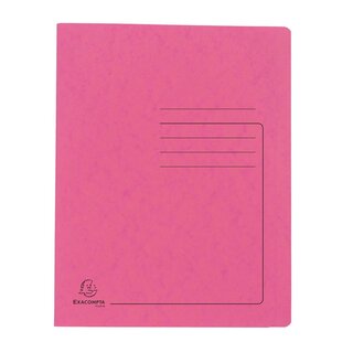 EXACOMPTA Schnellhefter - A4, 350 Blatt, Karton, 355 g/qm, rosa