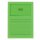 ELCO Sichtmappen Ordo classico - grün, 120g, 10 Stück, Sichtfenster und Linien