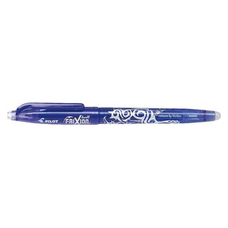 PILOT Tintenroller FriXion Ball 0.5 - 0,3 mm, blau, radierbar