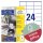 Avery Zweckform® 6122 Universal-Etiketten ultragrip - 70 x 36 mm, weiß, 240 Etiketten, permanent