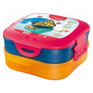 Maped® picnik M870701 Brotbox Kids CONCEPT Lunch - 1400 ml, pink