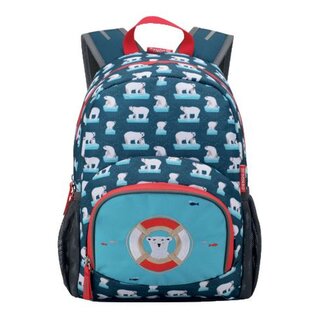 DONAU 7290842-83 Kinderrucksack Eisbär - 22 x 32 x 11 cm