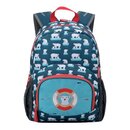 DONAU 7290842-83 Kinderrucksack Eisbär - 22 x 32 x...