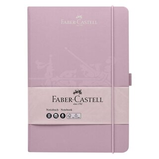 Faber-Castell 10027826 Notizbuch - A5, kariert, 194 Seiten, rose shadows