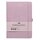 Faber-Castell 10027826 Notizbuch - A5, kariert, 194 Seiten, rose shadows