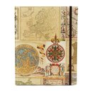 GAPYRUS 55915 Notizbuch World Atlas - A5, blanko