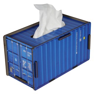 Werkhaus Tissuebox Container Blau