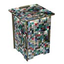 Werkhaus Twinbox (Spardose und Stifteköcher) Mosaik-Design Mehrfarbig