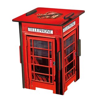 Werkhaus Twinbox (Spardose und Stifteköcher) Telefonzelle London Rot