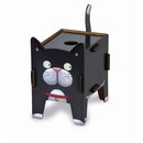 Werkhaus Twinbox (Spardose und Stifteköcher) Katze Schwarz