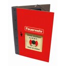 Werkhaus Sammelmappe Feuerwehr Feuermelder Rot