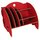 Werkhaus Schreibtischorganizer Rot mit 8 Fächern